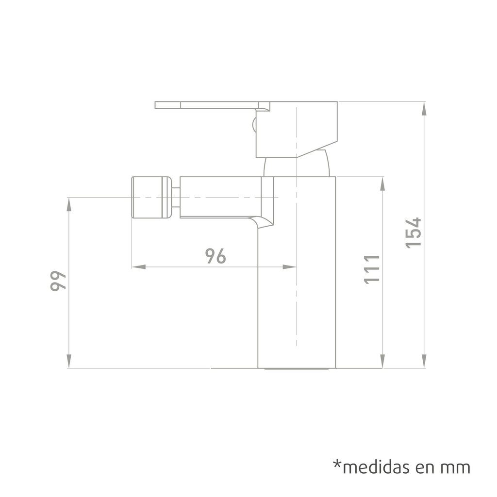 MONOMANDO ATLANTIC BIDET           46361 2