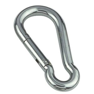 MOSQUETON NIQUEL MOD. 401 -  60 MM.