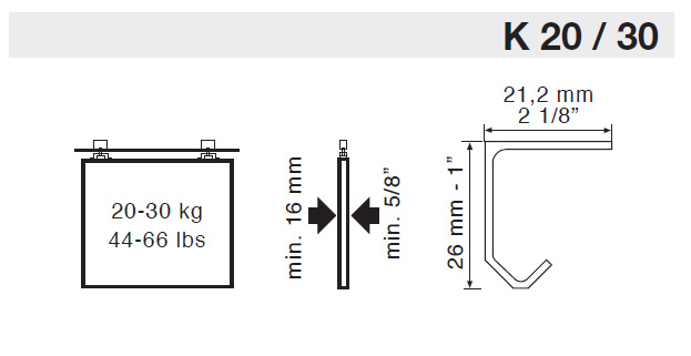 GUIA ACERO NEOCROM K20/30 3 M 3119 2