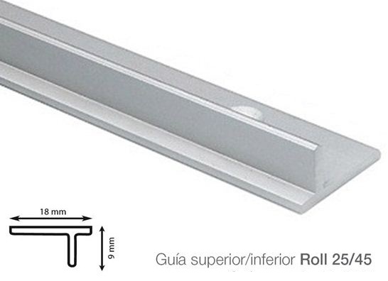 GUIA KLEIN R-25 3 MTS. PLATA
