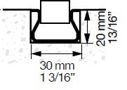 MTS. PERFIL INFERIOR 3370 KLEIN FE.NEO 2
