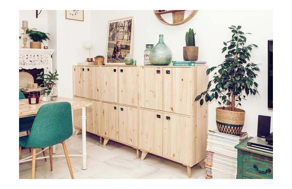 MUEBLE MODULO DINAMIC     4 PUERTAS 105,