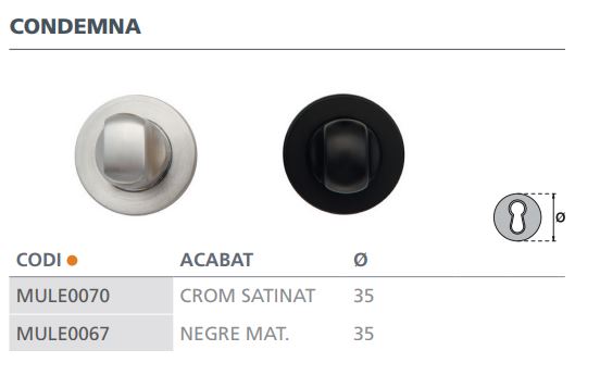 MULETILLA C/D.RED. 35MM 60001534 NEGR.MA 2