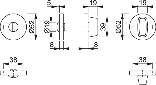 MULETILLA E42KS (F69) ACERO INOX 2