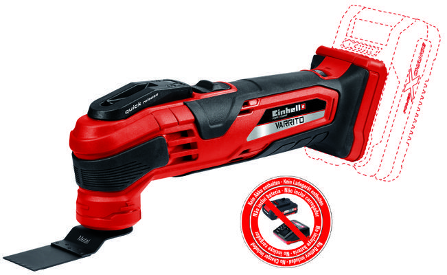 MULTIHERRAMIENTA EINHELL 4465160 BATERIA