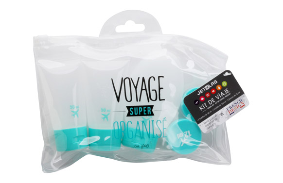 NECESER VIAJE KIT         3 FRASCOS + 2