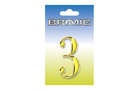 NUMERO LATON 100 MM       3 LATON PULIDO