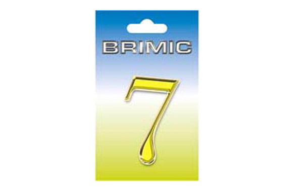 NUMERO LATON 100 MM       7 LATON PULIDO