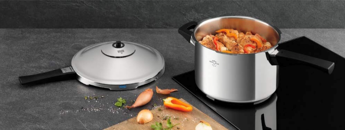 OLLA PRESION MANGO INOX 5L/22CM    3342