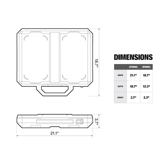 ORGANIZADOR STACKTECH TB-B1-O-10-BEA 3