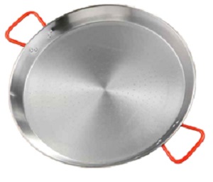 PAELLERA PULIDA           80 CM-40 RACIO