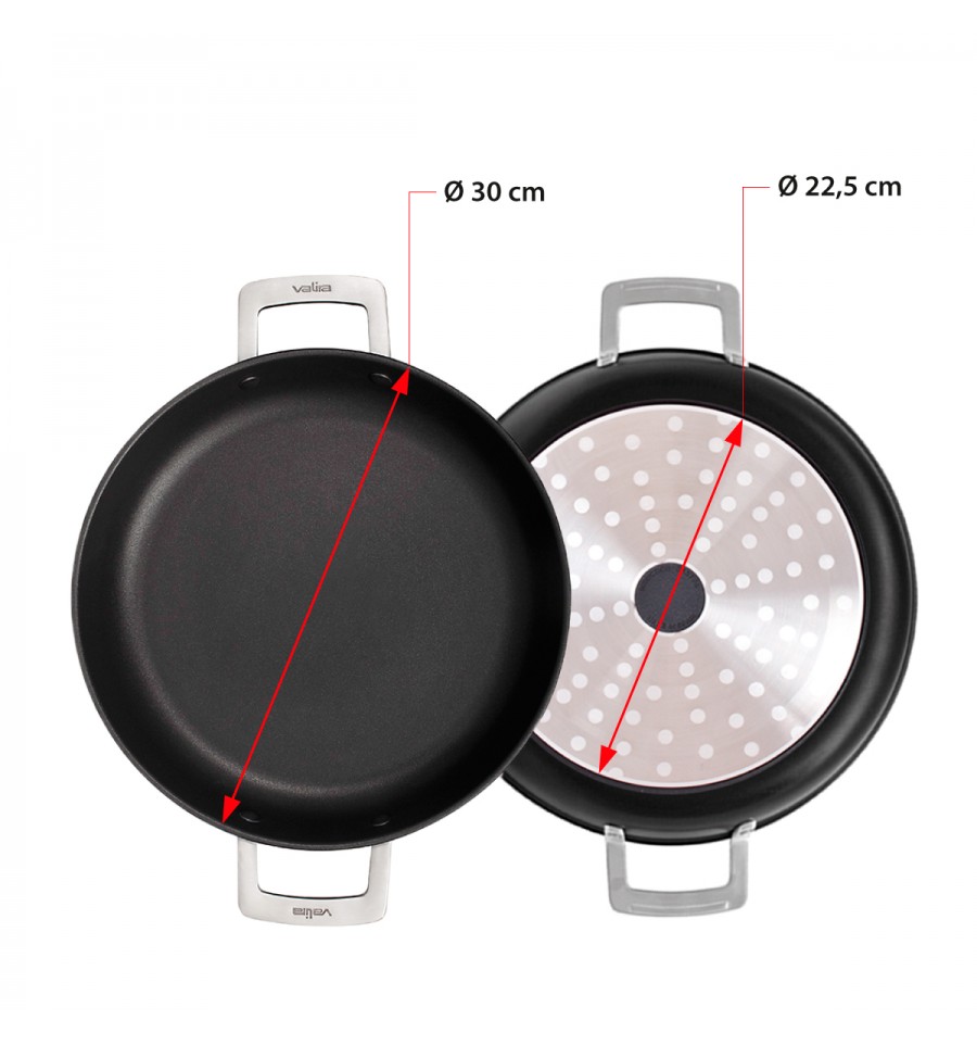 PAELLERA AIRE INDUCCION D.30CM 4672 2