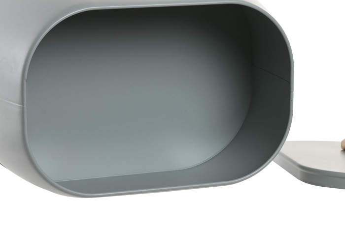 PANERA METAL BAMBU 33X23X18 VERDE MENTA 2