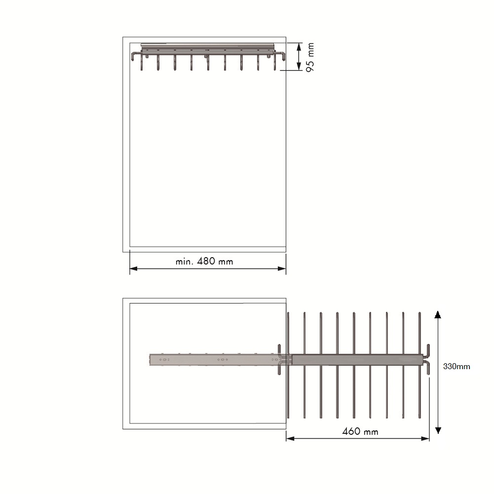 PANTALONERO EXTRAIBLE B M&C 39054014-9BA 3