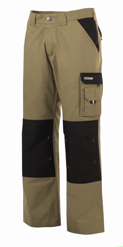 PANTALON BOSTON BEIGE NEGRO 44 TALLA S