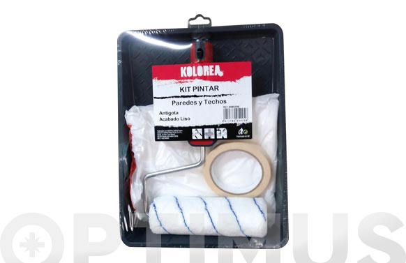 KIT PINTAR PAREDES Y TECHOS 4 PIEZAS