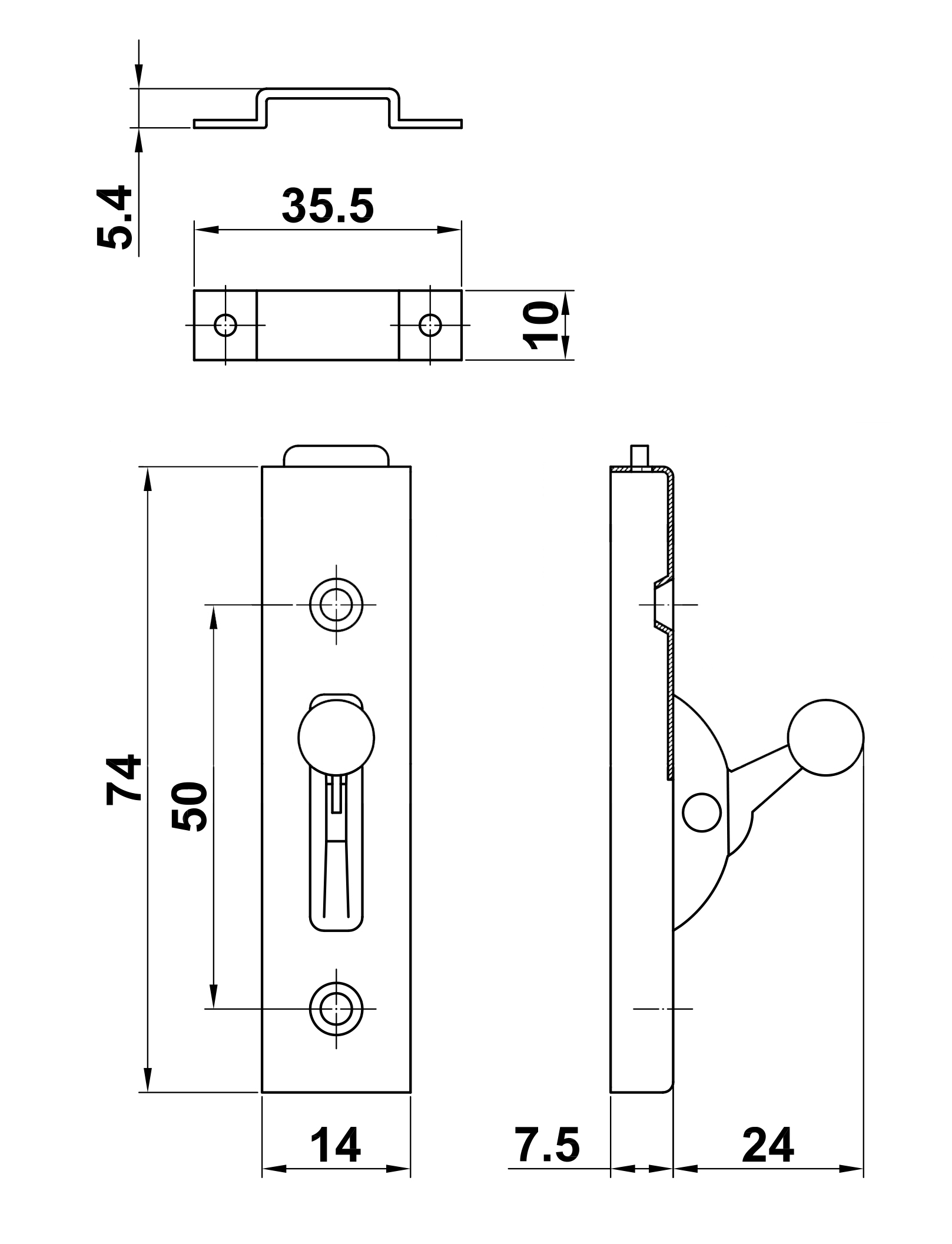PASADOR AUTOMATICO NIQUEL 103.43.0 2