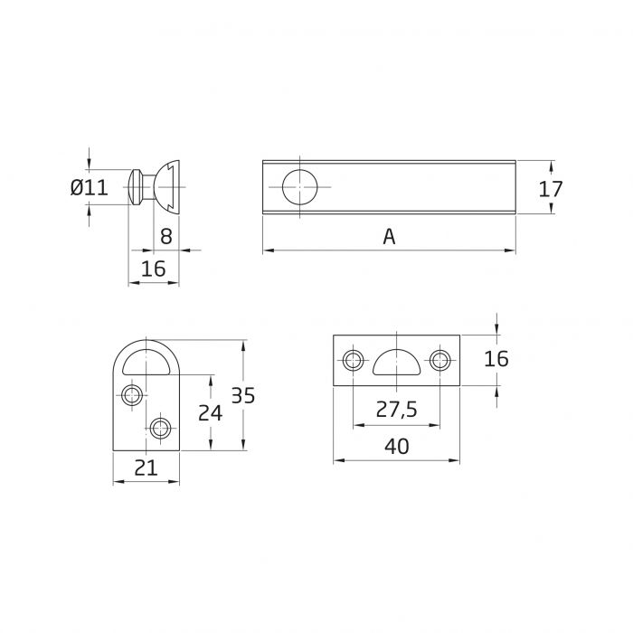 PASADOR 600/60 LATON RF.3184 AMIG 2