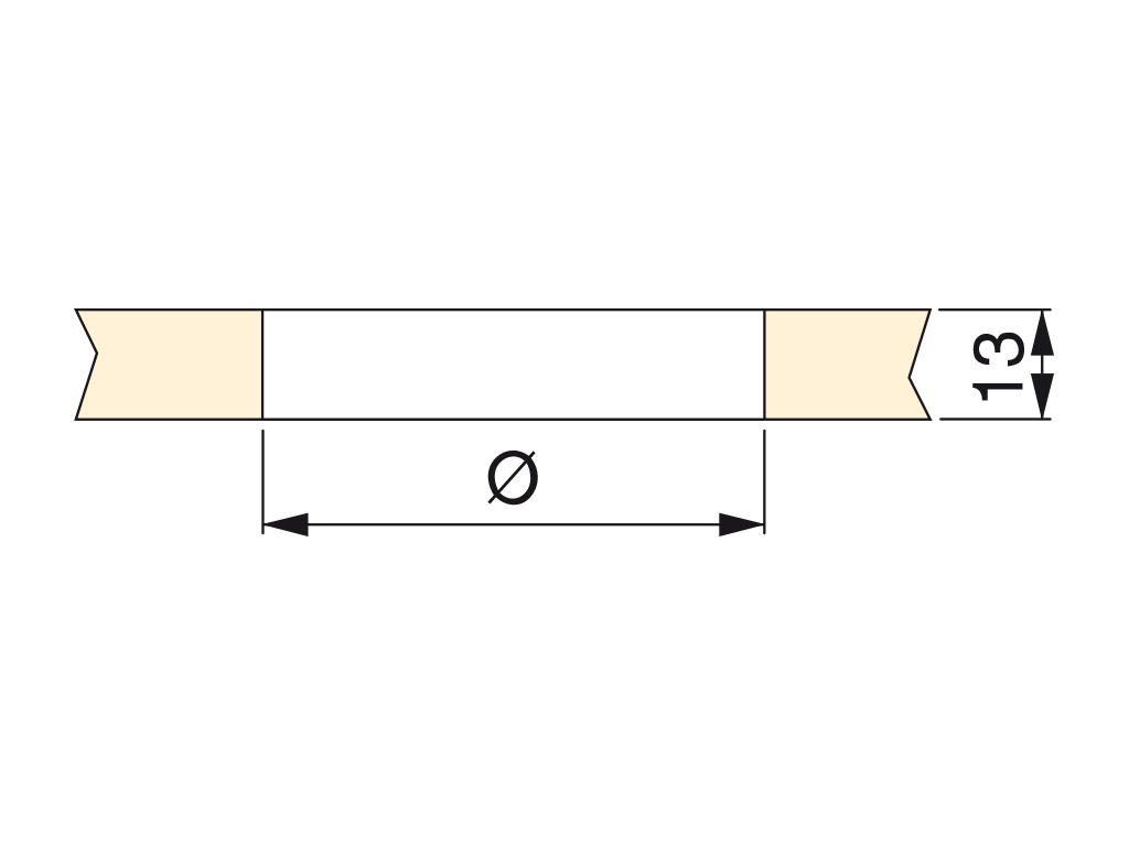 TAPA PASACABLE CIRCUM D60 CR.MAT 5006764 3