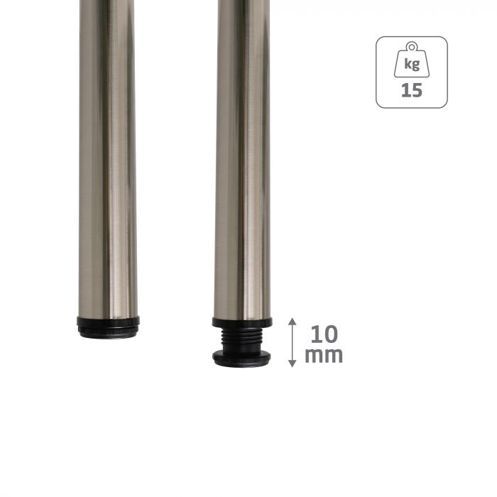 PATA COCINA GRADUABLE 60X710 INOX AMIG 2