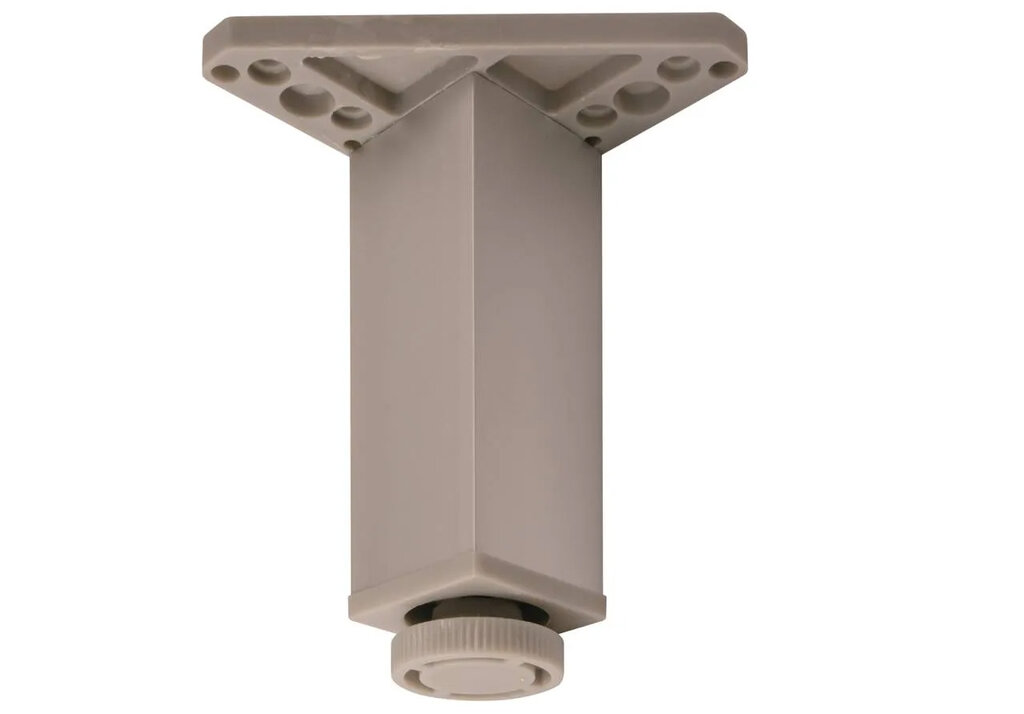PATA CUADRADA 100X40 REG.NEGRO