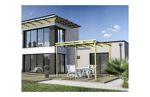 PERGOLA MADERA EMMA       420 X 420 X H2