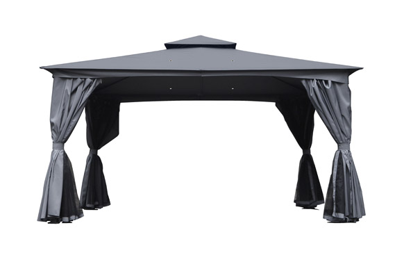 PERGOLA METALICA 4 X 3 M MGRIS