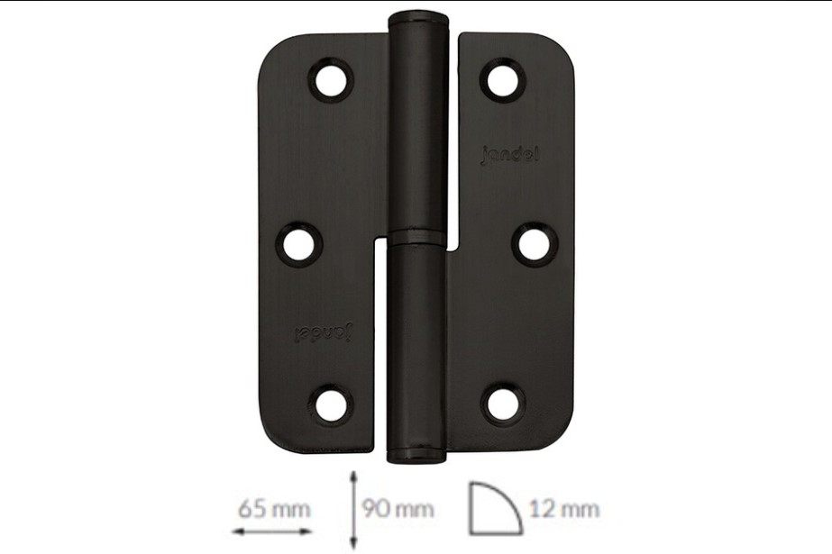 PERNIO 477  DE 90 X 65 C/RDA IZQ. NEGRO 2