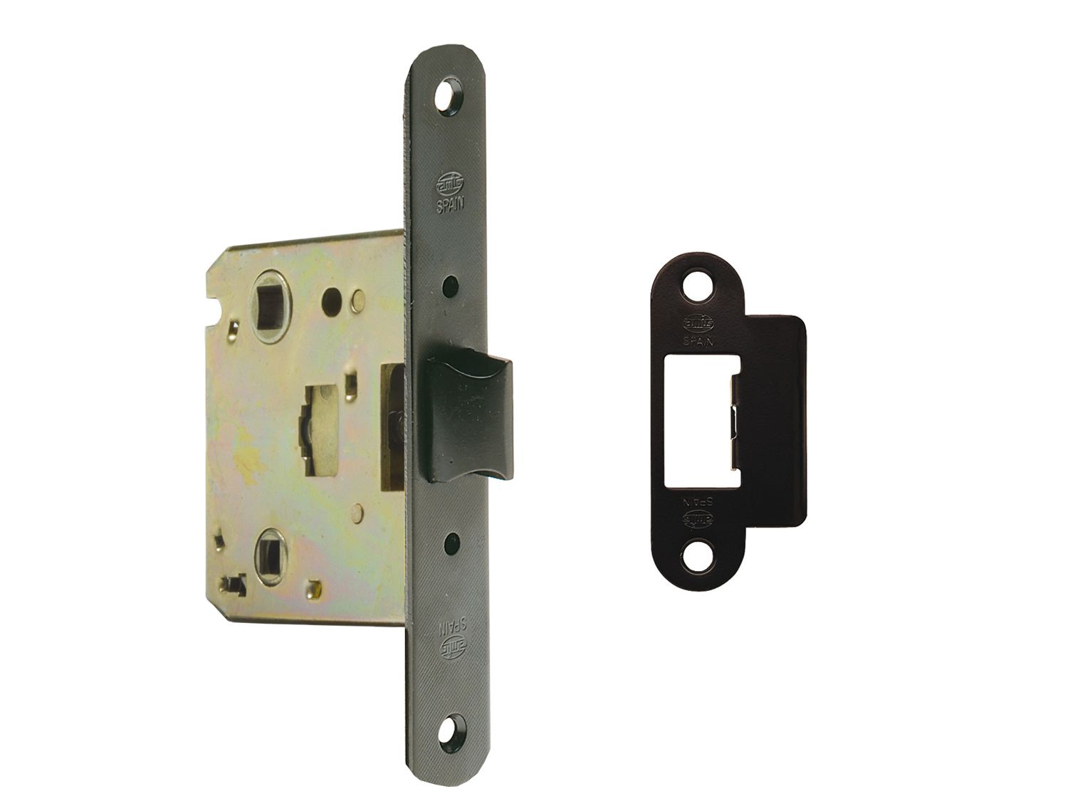 PICAPORTE UNIFIC REDONDO  2000-45 NEGRO