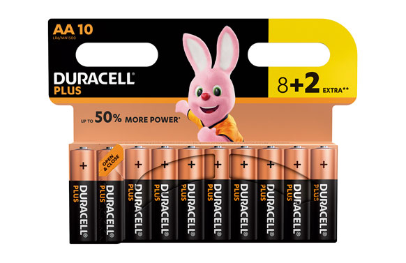 PILA ALCALINA PLUS LR06   AA BL.8+2