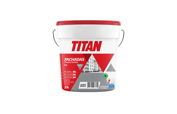 PINTURA ACRILICA FACHADAS 15 L BLANCO