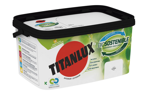 PINTURA PLASTICA INT-EXT. 4 L BLANCO