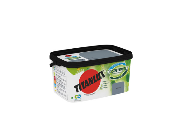 PINTURA PLASTICA INT-EXT. 4 L GRIS CUARZ