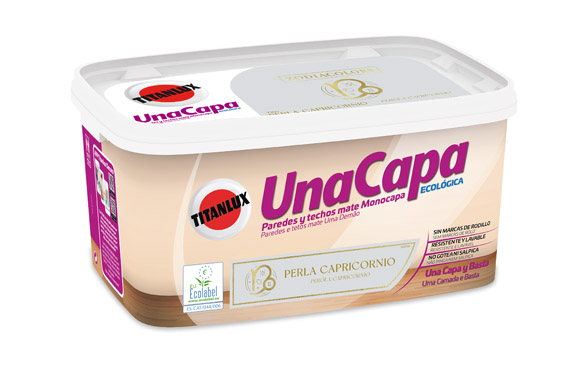 PINTURA PLASTICA UNA CAPA 4 L PERLA CAPR