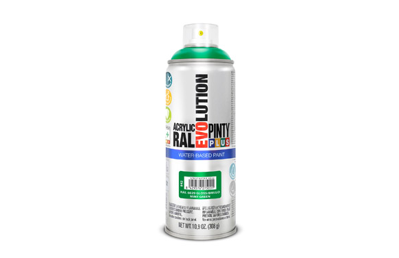 PINTURA SPRAY AL AGUA EVOL520 CC RAL 602
