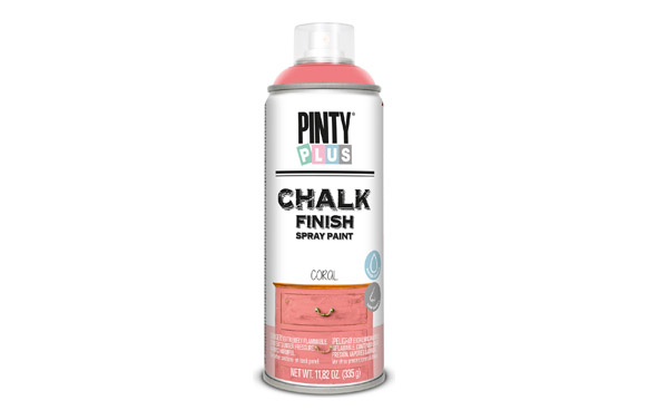 PINTURA SPRAY CHALK       520 CC CORAL