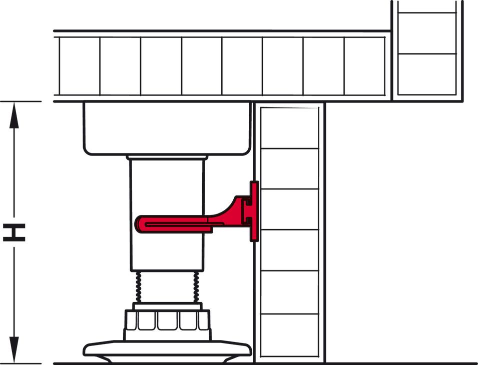 PINZA ZOCALO ALUMINIO      63738354 3