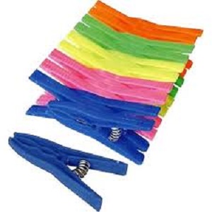 PINZA ROPA CON GOMA MAURI (12UND) 50413