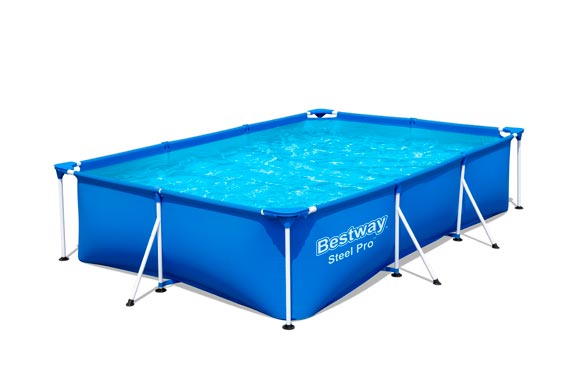 PISCINA DESMONTABLE RECTAN300X201X66 CM
