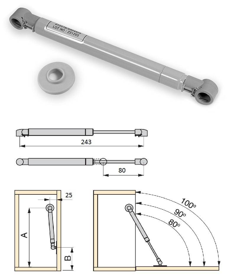 PISTON 6 KG ABAT.1233225-1228107-1266607 3