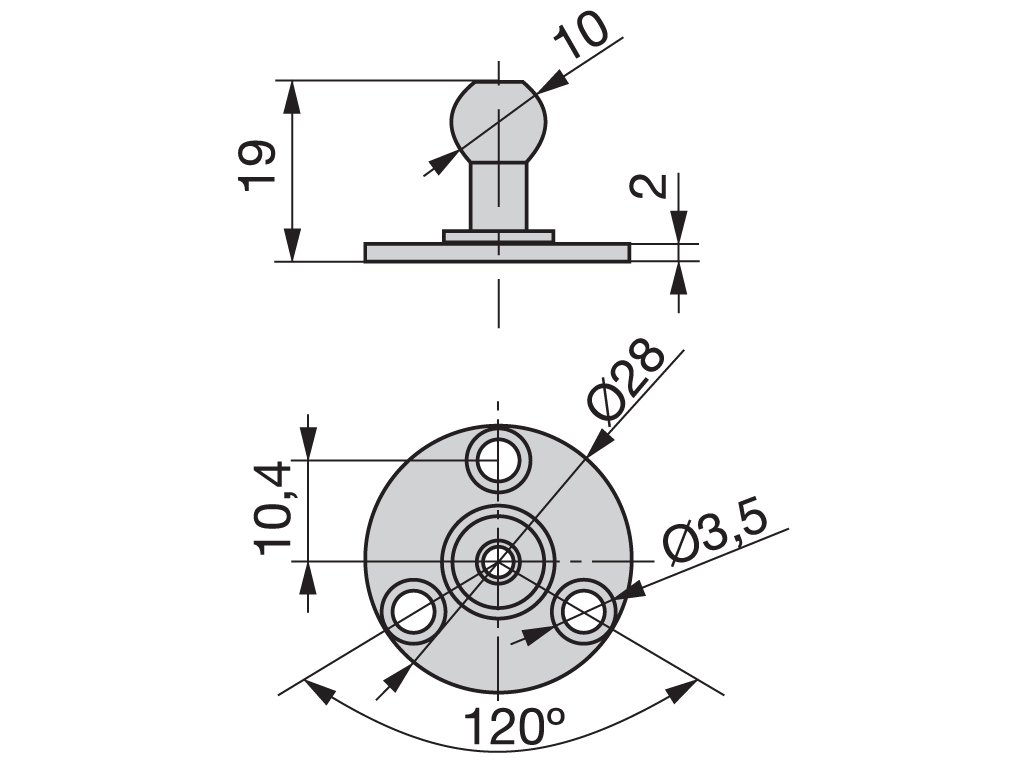 PISTON 6 KG ABAT.1233225-1228107-1266607 6