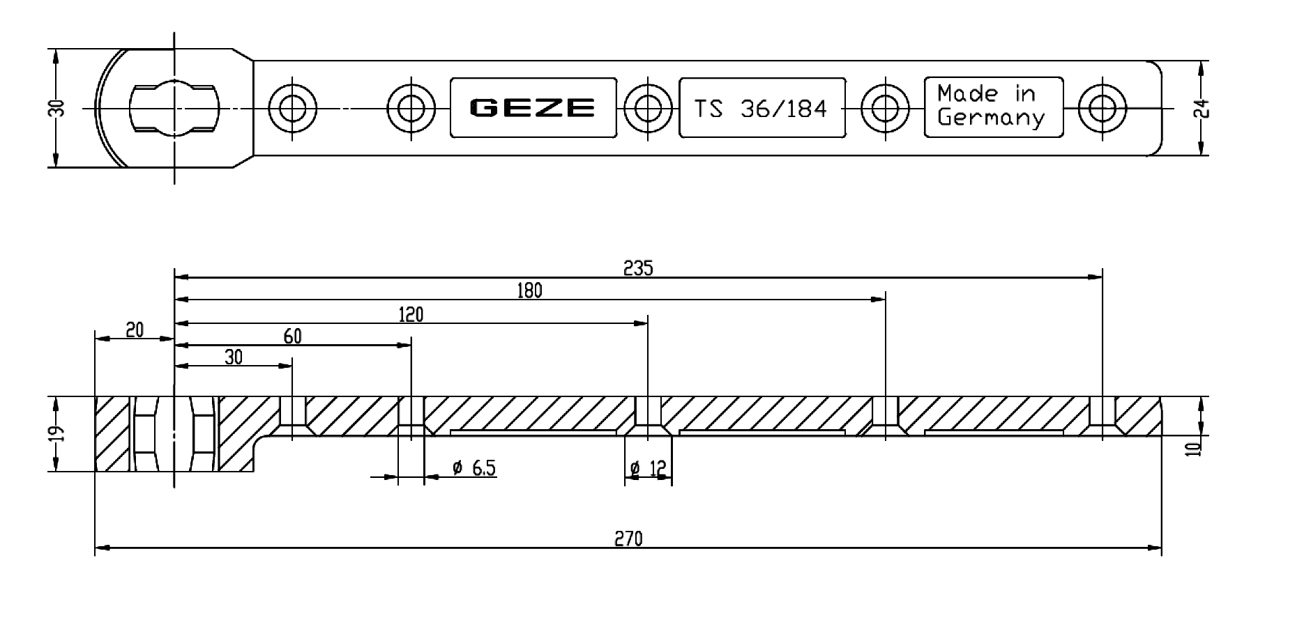 PIVOTANTE GEZE(JGO)7432+6666+9788+12846 2