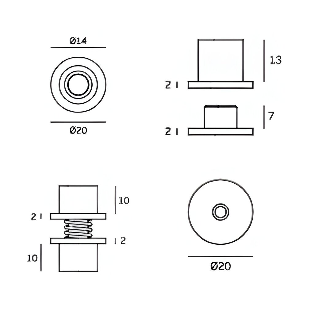 PIVOTANTE CENTRAL IN05209 CINCADO 2