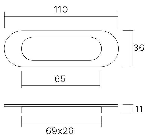 PLACA ENCASTAR NIQUEL CEPILLADO 3922038 2