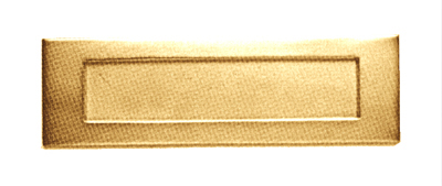 PLACA BUZON LISA 35X12.5CM LAT.PUL.FUNDI