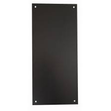 PLACA 80 X 250 CIEGA NEGRO MATE  51404