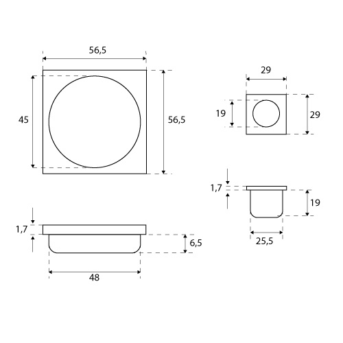 PLACA CORREDERA KIT 50034001   PUL.BRILL 2