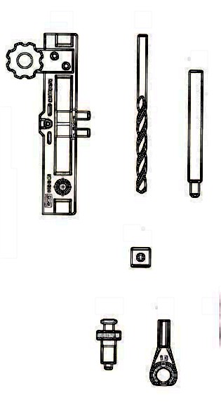 PLANTILLA UTIL 16MM. 4 PATAS