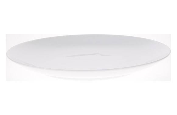 PLATO POSTRE PORCELANA BLANCCOUPE C-4711