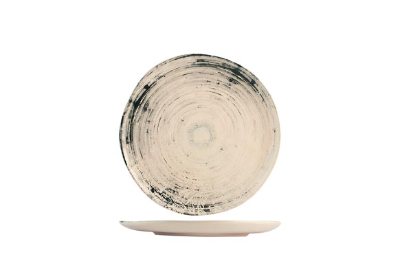 PLATO STONWARE DECORADO SILLANO - 26 CM